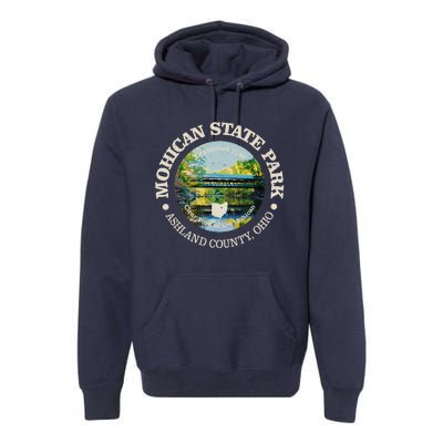 Vintage Nature Mohican State Park Hiking Mountain Premium Hoodie