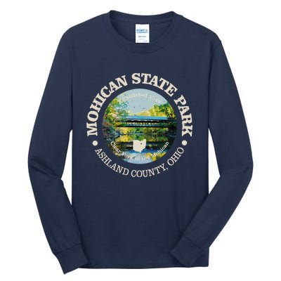 Vintage Nature Mohican State Park Hiking Mountain Tall Long Sleeve T-Shirt