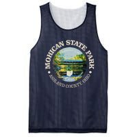 Vintage Nature Mohican State Park Hiking Mountain Mesh Reversible Basketball Jersey Tank