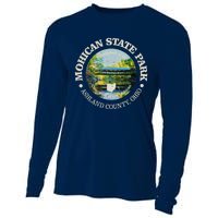 Vintage Nature Mohican State Park Hiking Mountain Cooling Performance Long Sleeve Crew