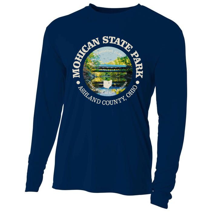 Vintage Nature Mohican State Park Hiking Mountain Cooling Performance Long Sleeve Crew