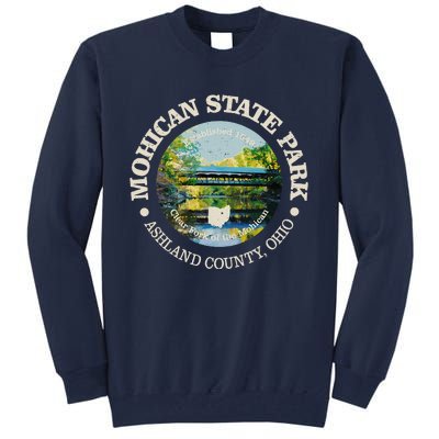 Vintage Nature Mohican State Park Hiking Mountain Tall Sweatshirt