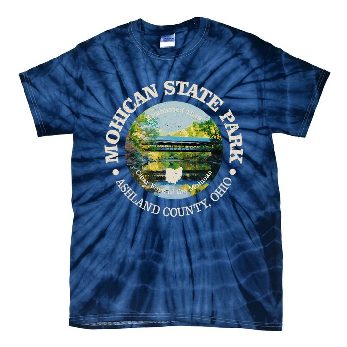 Vintage Nature Mohican State Park Hiking Mountain Tie-Dye T-Shirt