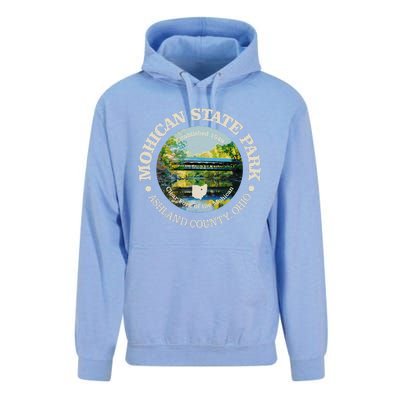 Vintage Nature Mohican State Park Hiking Mountain Unisex Surf Hoodie