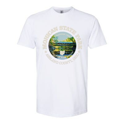 Vintage Nature Mohican State Park Hiking Mountain Softstyle CVC T-Shirt