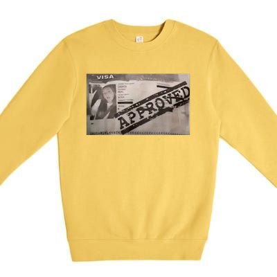 Visa Nika Muhl Approved Premium Crewneck Sweatshirt