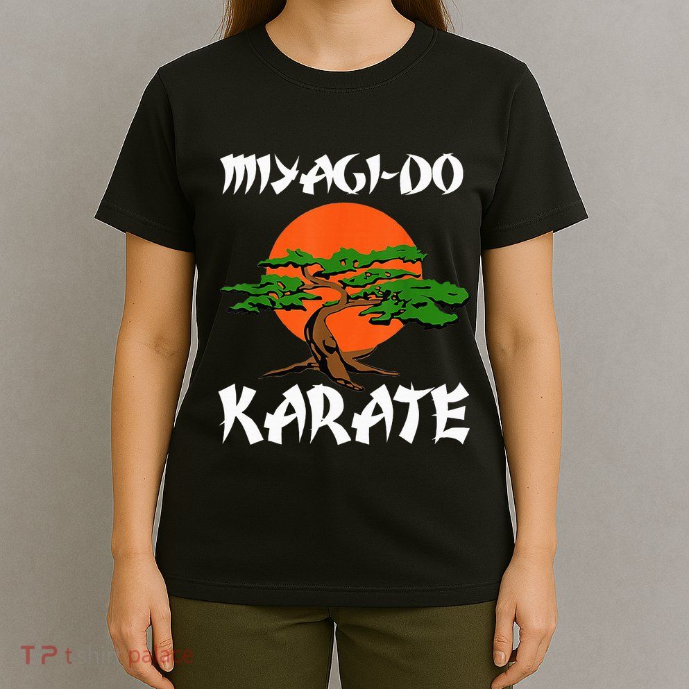 Vintage New Miyagido Karate Cool Bonsai Tree T-Shirt