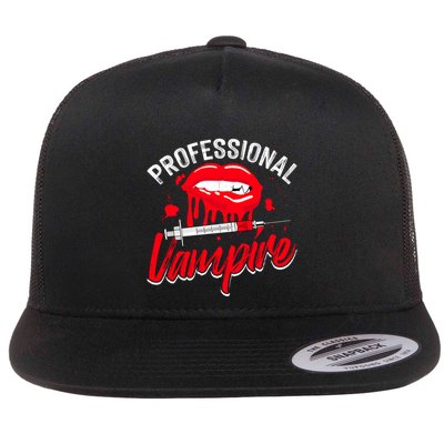 Venipuncture Needle Meme Design Phlebotomy Nurse Funny Gift Flatbill Hat