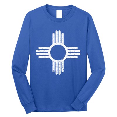 Vintage New Mexico Flag Symbol Long Sleeve Shirt