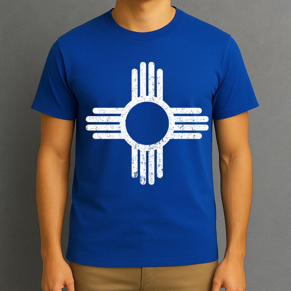 Vintage New Mexico Flag Symbol T-Shirt