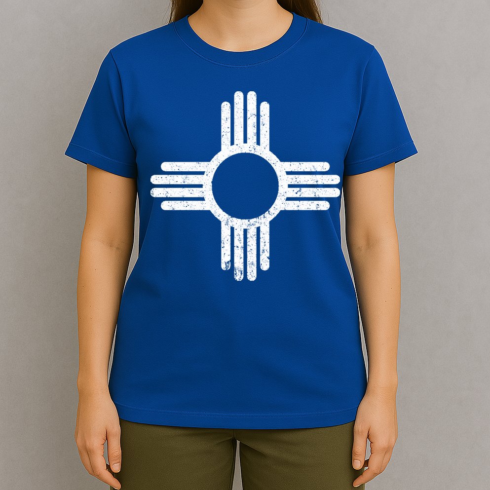 Vintage New Mexico Flag Symbol T-Shirt