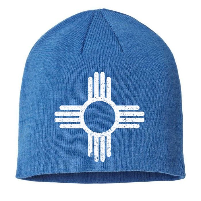 Vintage New Mexico Flag Symbol Sustainable Beanie