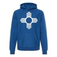 Vintage New Mexico Flag Symbol Premium Hoodie