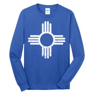 Vintage New Mexico Flag Symbol Tall Long Sleeve T-Shirt