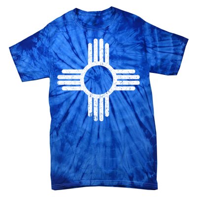 Vintage New Mexico Flag Symbol Tie-Dye T-Shirt