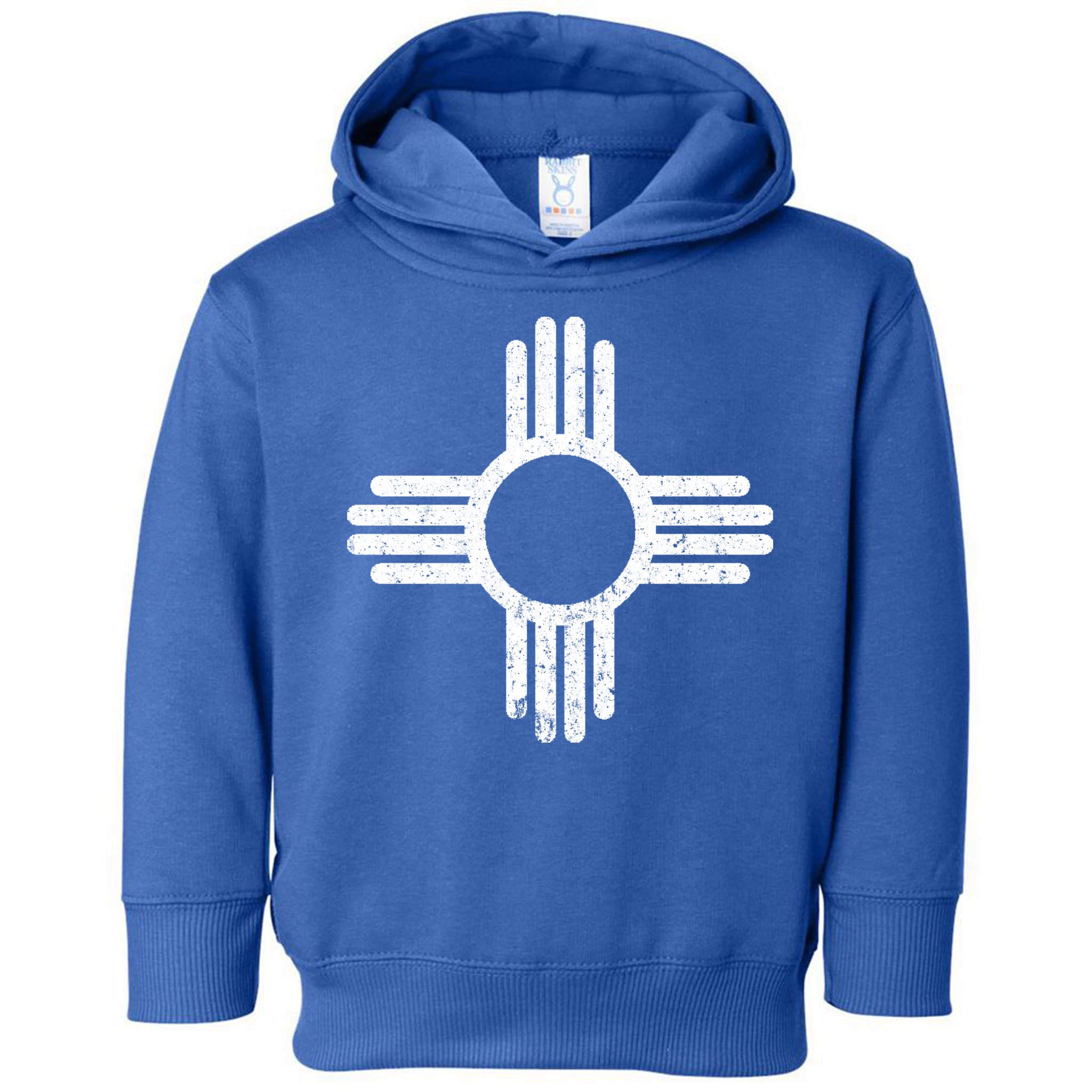 Vintage New Mexico Flag Symbol Toddler Hoodie