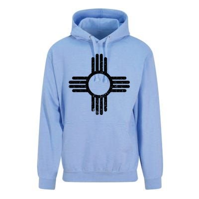 Vintage New Mexico Flag Symbol Unisex Surf Hoodie