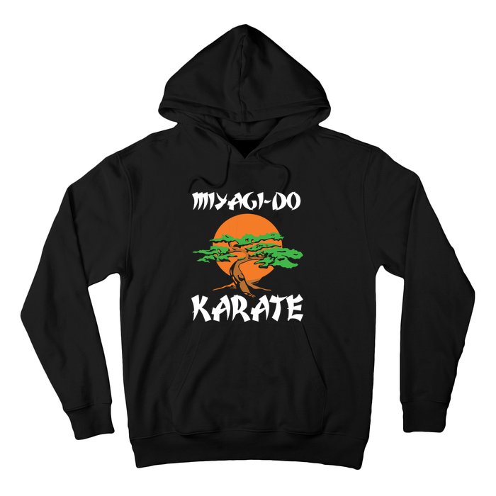 Vintage New MiyagiDo Karate Cool Bonsai Tree Gift Hoodie