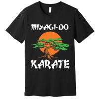 Vintage New MiyagiDo Karate Cool Bonsai Tree Gift Premium T-Shirt