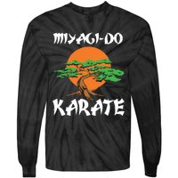 Vintage New MiyagiDo Karate Cool Bonsai Tree Gift Tie-Dye Long Sleeve Shirt