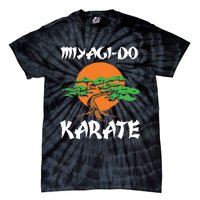 Vintage New MiyagiDo Karate Cool Bonsai Tree Gift Tie-Dye T-Shirt