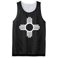 Vintage New Mexico Flag Symbol Mesh Reversible Basketball Jersey Tank