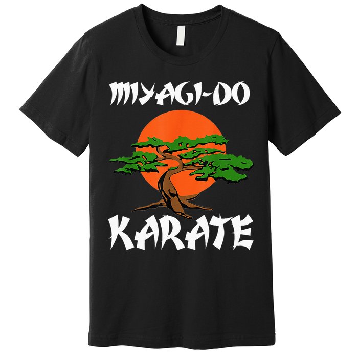 Vintage New MiyagiDo Karate Cool Bonsai Tree Gift Premium T-Shirt