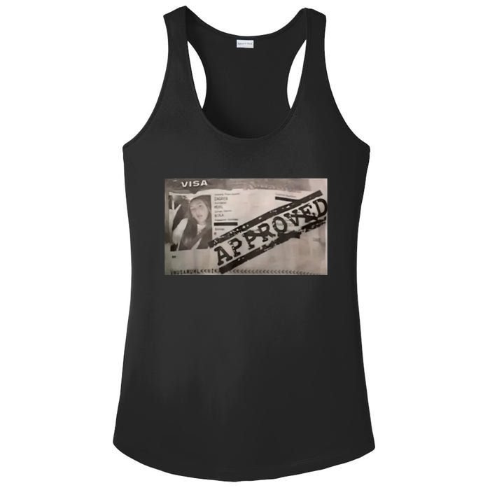 Visa Nika Muhl Approved Ladies PosiCharge Competitor Racerback Tank