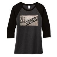 Visa Nika Muhl Approved Women's Tri-Blend 3/4-Sleeve Raglan Shirt