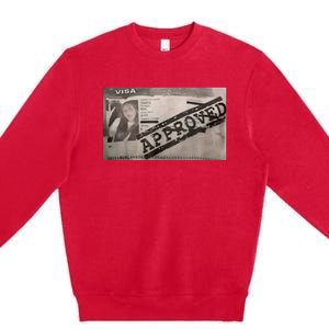 Visa Nika Muhl Approved Premium Crewneck Sweatshirt