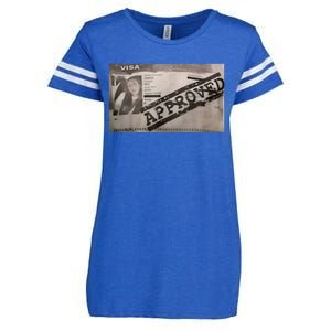 Visa Nika Muhl Approved Enza Ladies Jersey Football T-Shirt