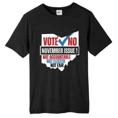 Votee No November Issue 1 Not Accountable Not Elected Not Fair Tall Fusion ChromaSoft Performance T-Shirt