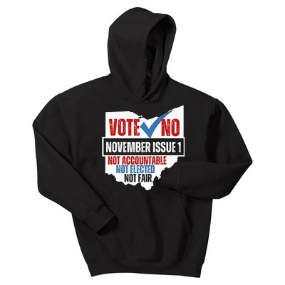 Vote No November Issue 1 Not Accountable Kids Hoodie