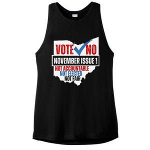 Vote No November Issue 1 Not Accountable Ladies PosiCharge Tri-Blend Wicking Tank