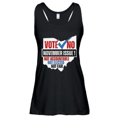 Vote No November Issue 1 Not Accountable Ladies Essential Flowy Tank