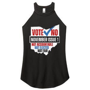 Vote No November Issue 1 Not Accountable Women's Perfect Tri Rocker Tank