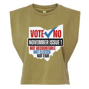 Vote No November Issue 1 Not Accountable Garment-Dyed Women's Muscle Tee