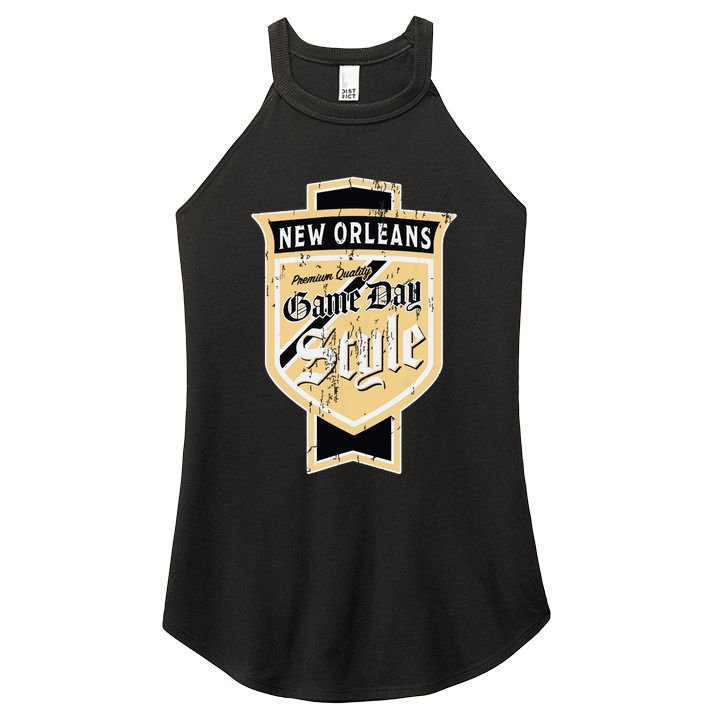 Vintage New Orleans Beer Label New Orleans Pride Women's Perfect Tri Rocker Tank