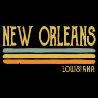 Vintage New Orleans Louisiana La Love Gift Souvenir Doggie Tank