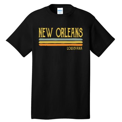 Vintage New Orleans Louisiana La Love Gift Souvenir Tall T-Shirt