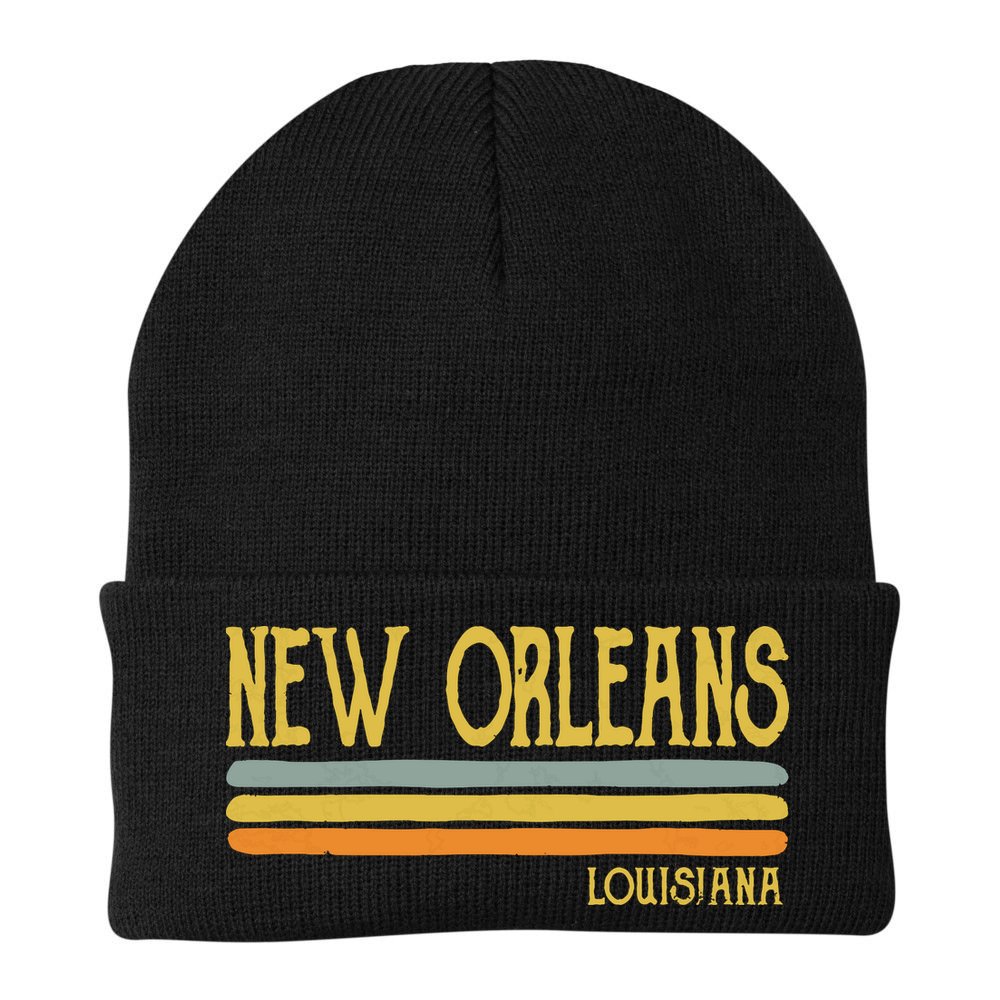 Vintage New Orleans Louisiana La Love Gift Souvenir Beanie