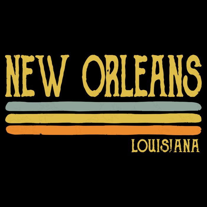 Vintage New Orleans Louisiana La Love Gift Souvenir Toddler T-Shirt