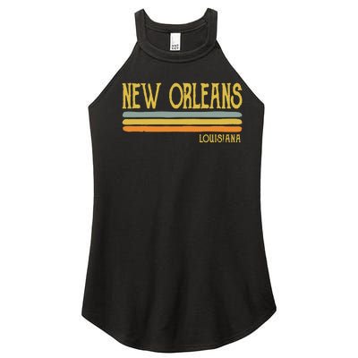 Vintage New Orleans Louisiana La Love Gift Souvenir Women’s Perfect Tri Rocker Tank