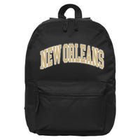 Vintage New Orleans 16 in Basic Backpack