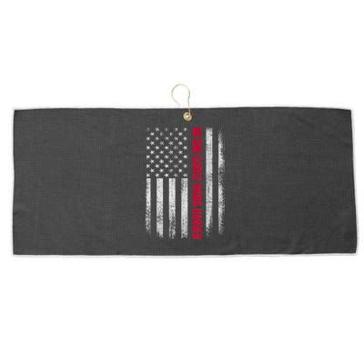 Vintage No One Cares Work Harder Meme Work Harder Motivational Quote Large Microfiber Waffle Golf Towel