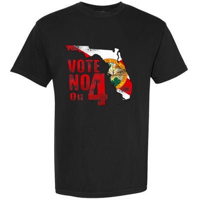 Vote No On 4 Garment-Dyed Heavyweight T-Shirt