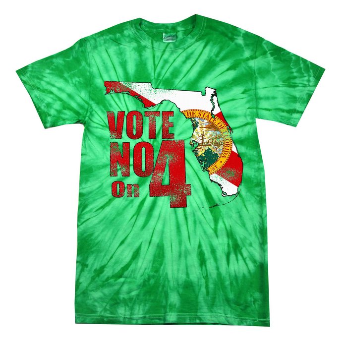 Vote No On 4 Tie-Dye T-Shirt