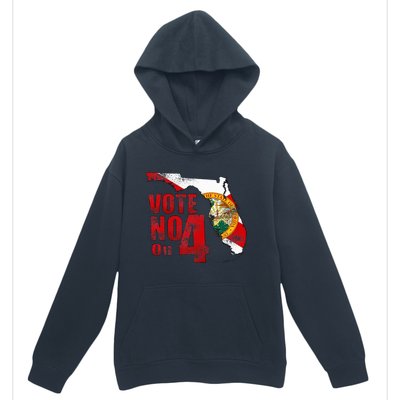 Vote No On 4 Urban Pullover Hoodie