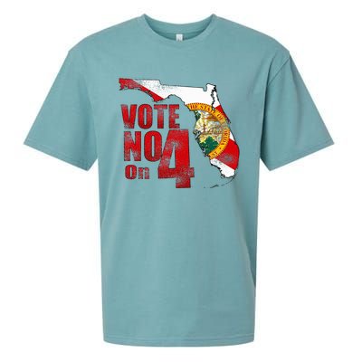 Vote No On 4 Sueded Cloud Jersey T-Shirt