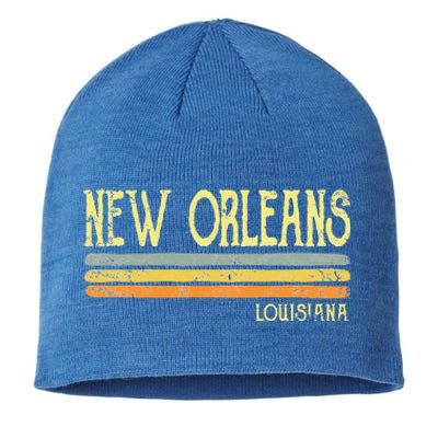 Vintage New Orleans Louisiana Sustainable Beanie